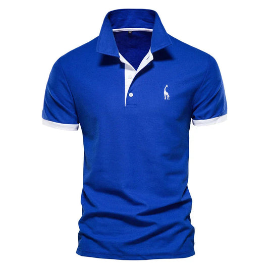 Herren Klassisches Baumwoll-Poloshirt