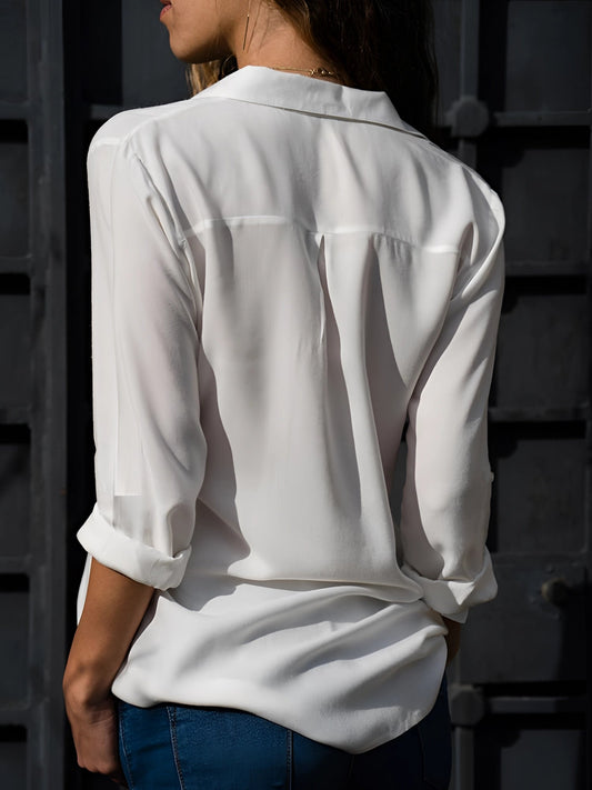 Elegante Seidenbluse für Damen