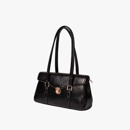 Vegane Leder Vintage Schultertasche