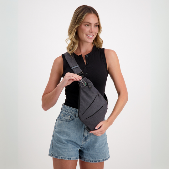 Diebstahlsichere Crossbody-Tasche für Damen