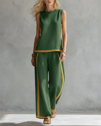 Elegantes zweiteiliges Outfit-Set für Damen
