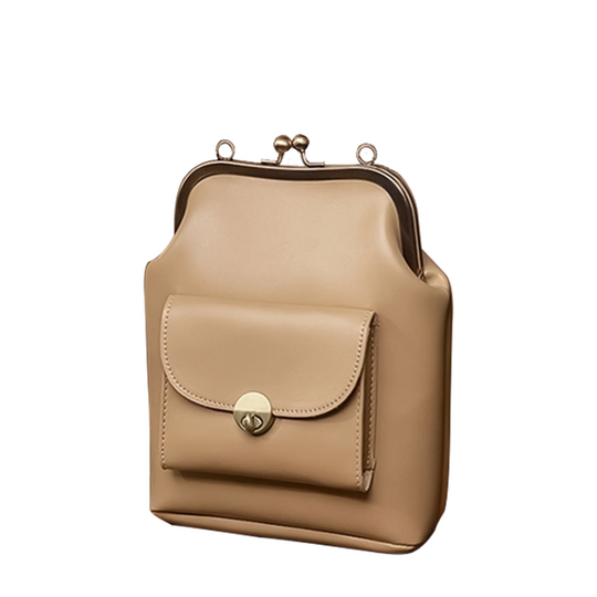 Elegante Vintage-Kisslock-Tasche für Damen