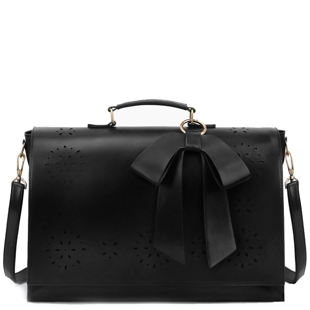 Elegante Schleifen Handtasche mit Blumendetail für Damen