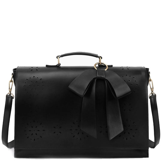Elegante Schleifen Handtasche mit Blumendetail für Damen