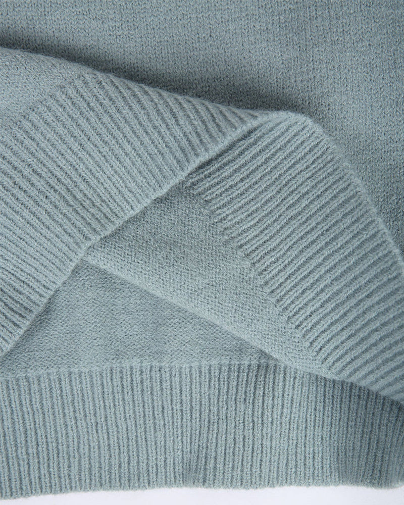 Damen Strickpullover Mit Klassischem Schnitt