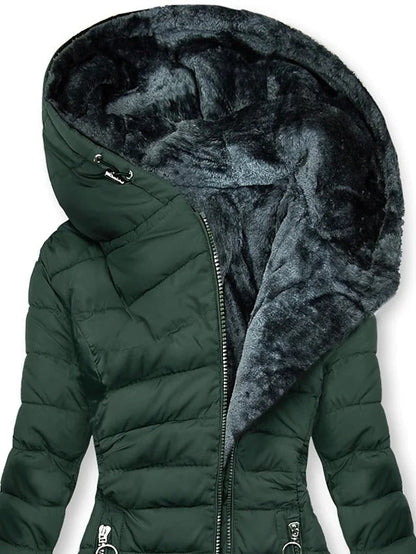Damen Mantel Mit Lässigem Schnitt