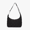 Gesteppte Diamond Puffer Schultertasche Leichtes Nylon