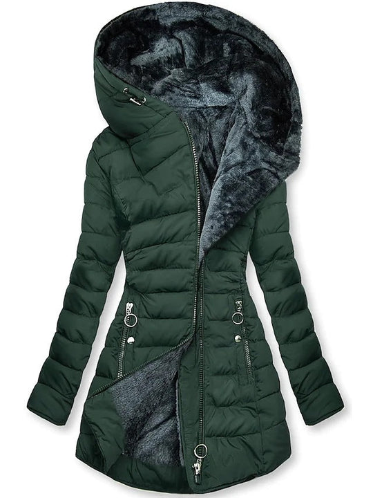 Damen Mantel Mit Lässigem Schnitt