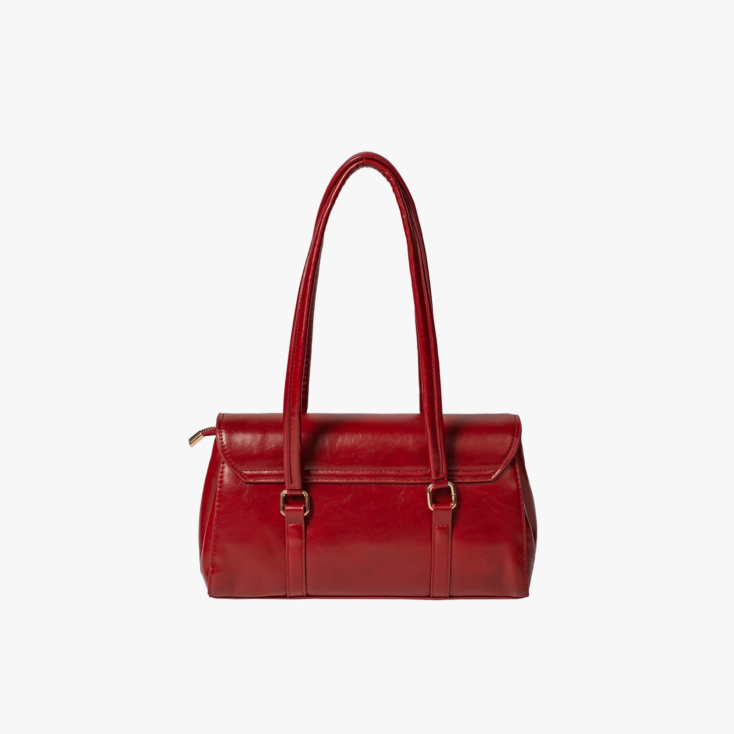 Vegane Leder Vintage Schultertasche