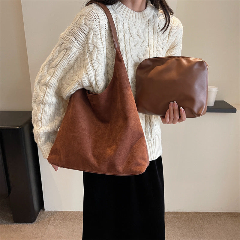 Schlichte Hobo Tasche für Damen