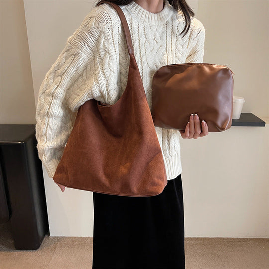 Schlichte Hobo Tasche für Damen