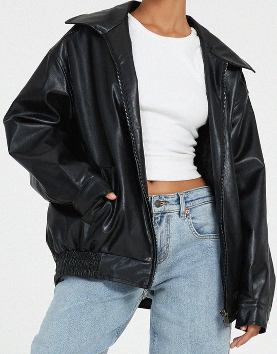 Damen Jacke Mit Lockerer Passform Und Modernem Schnitt