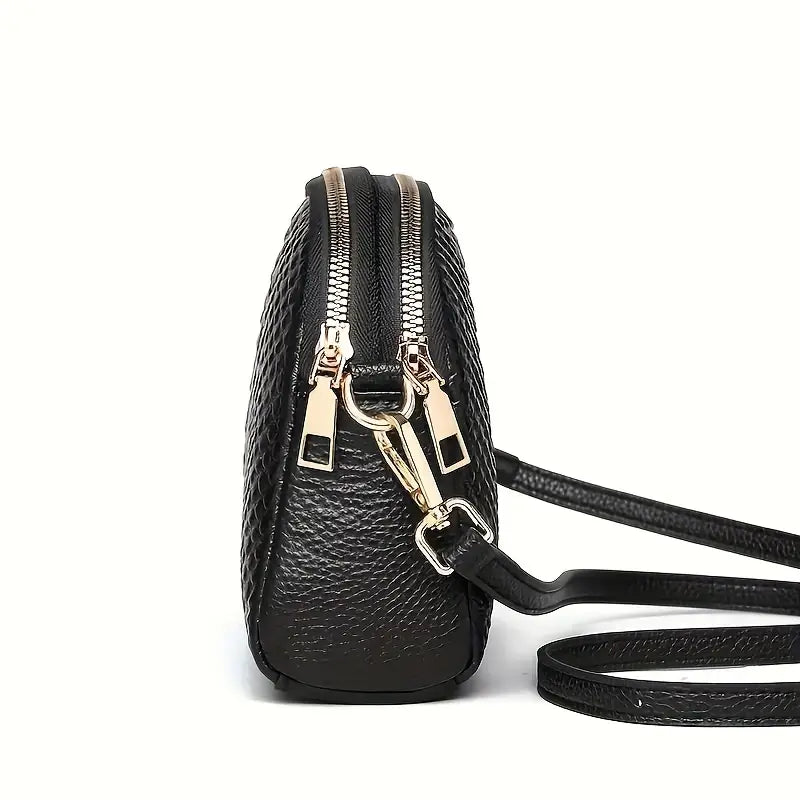 Kompakte Vintage-Umhängetasche für Damen