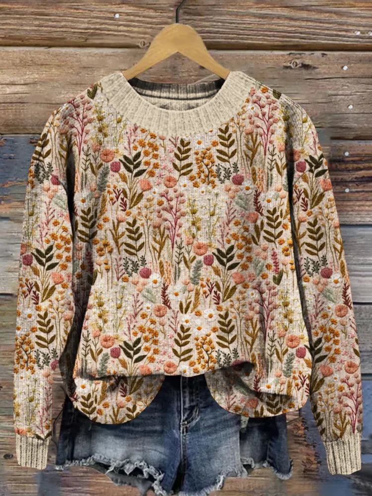 Damen Pullover Mit Klassischem Schnitt
