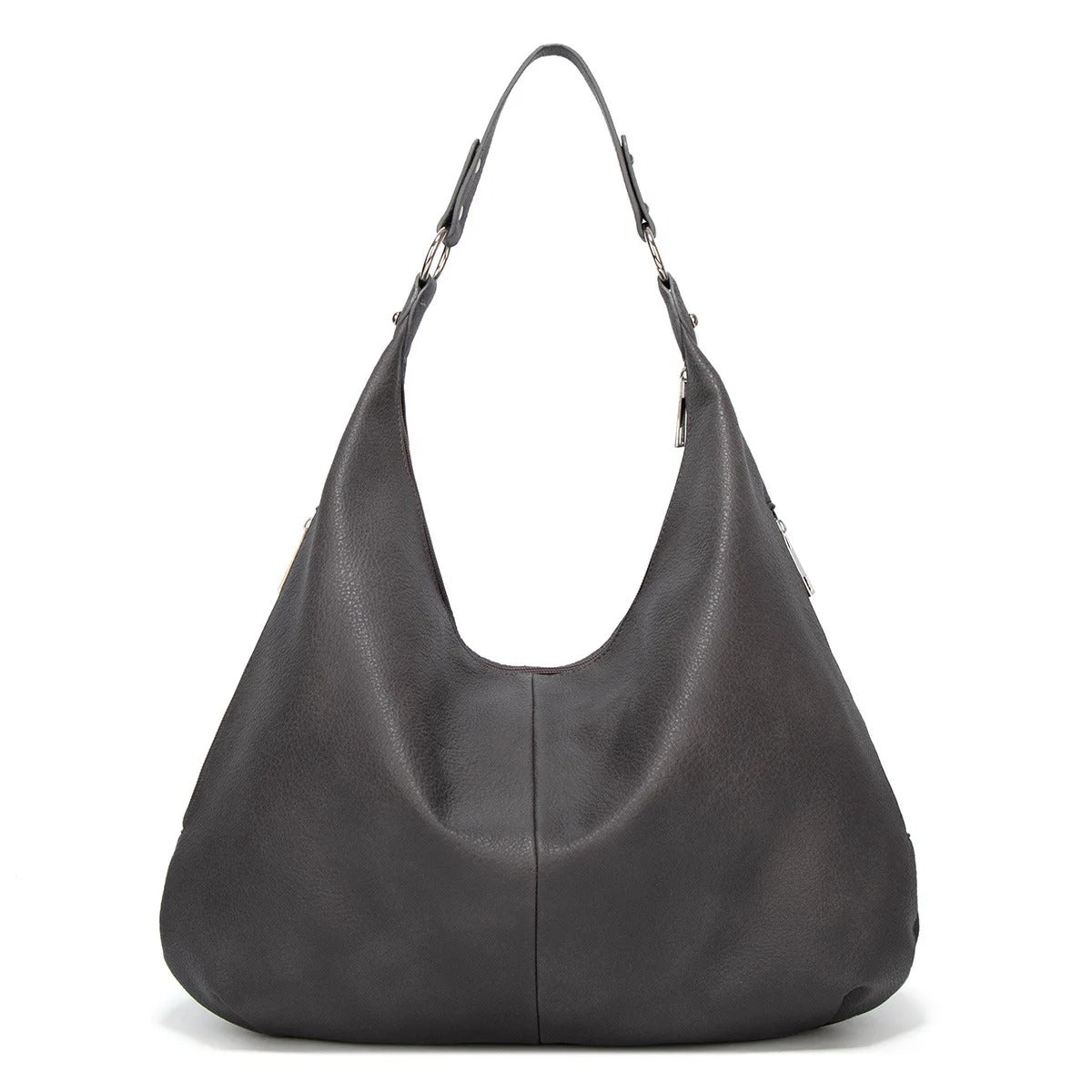 Weiche Leder Hobo-Tasche mit großer Kapazität für Damen