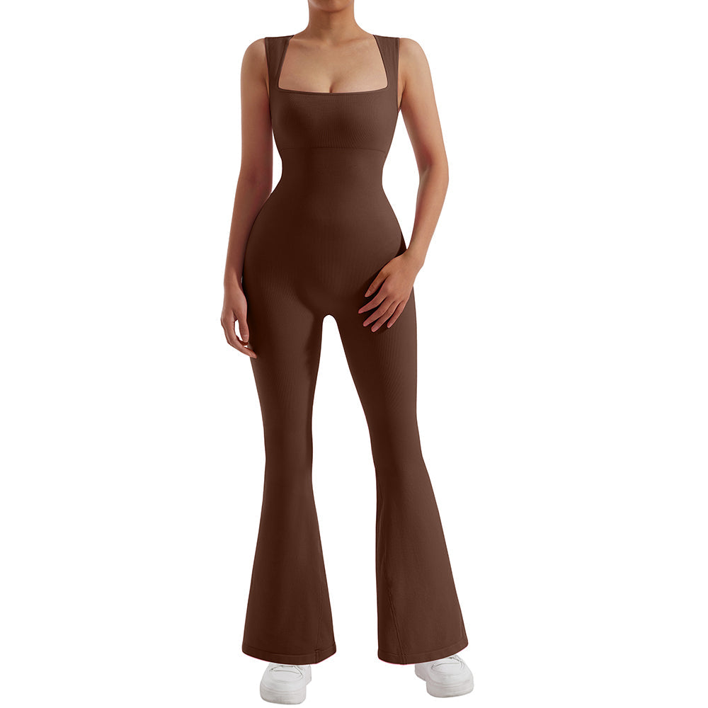 Ärmelloser Slim Fit Bodycon-Overall