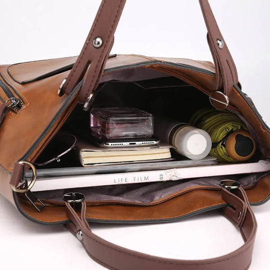 Stylische Mehrtaschen-Handtasche für Damen