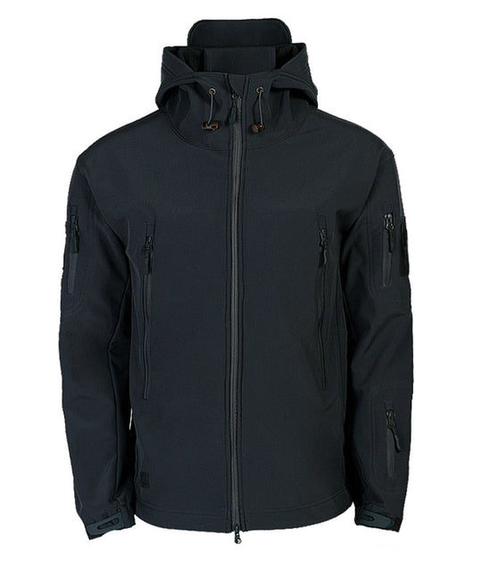 Herren Outdoor Jacke Mit Taschen Und Kapuze