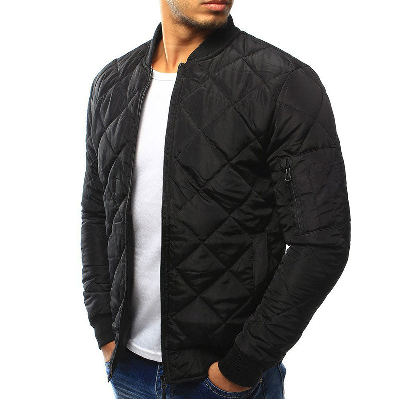 Herren Übergangsjacke Mit Revers Und Klassischem Schnitt
