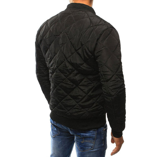 Herren Übergangsjacke Mit Revers Und Klassischem Schnitt