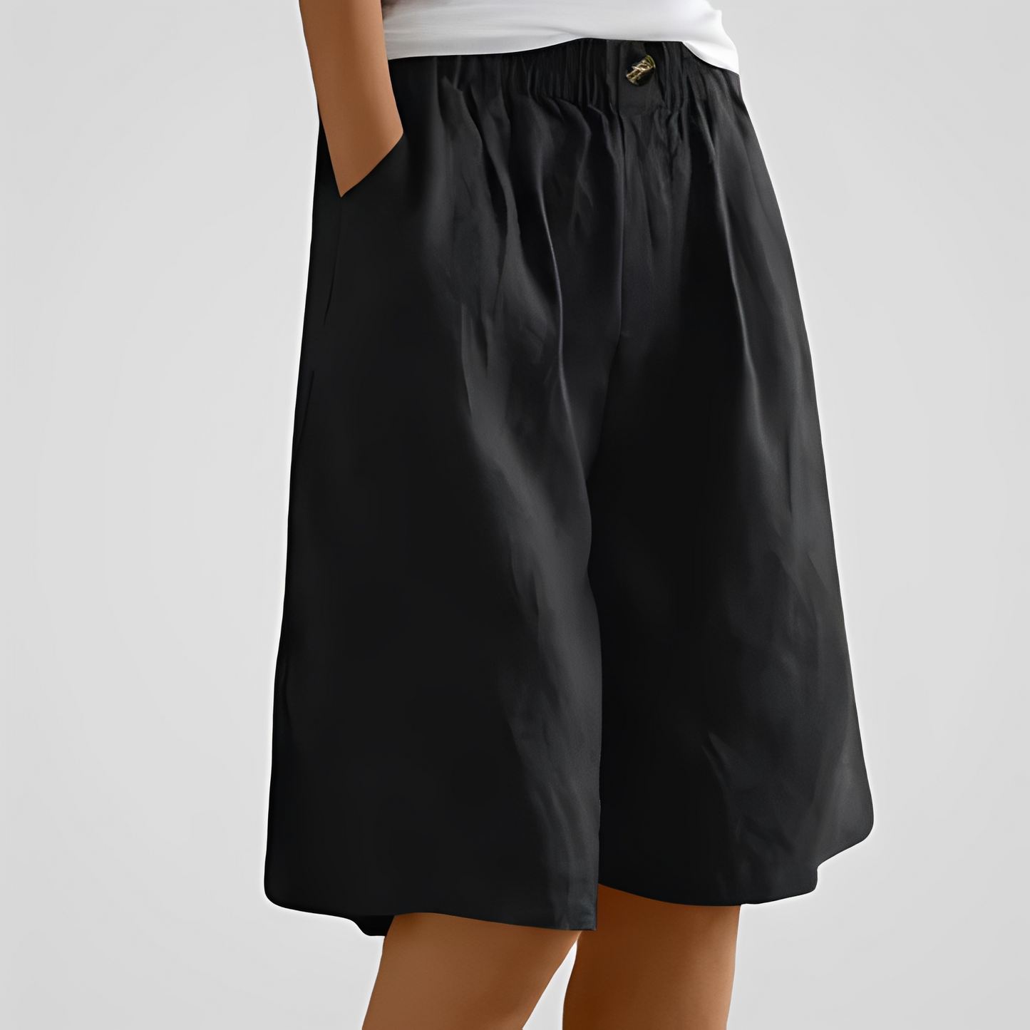 Leichte Damen-Sommerhose locker sitzend