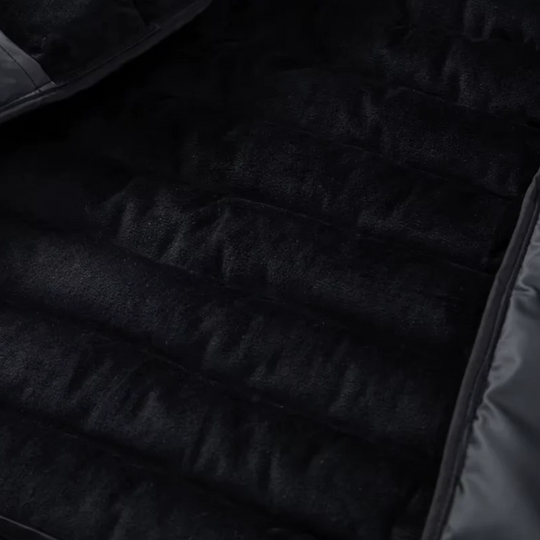 Herren Hybrid-Winterjacke Mit Kapuze