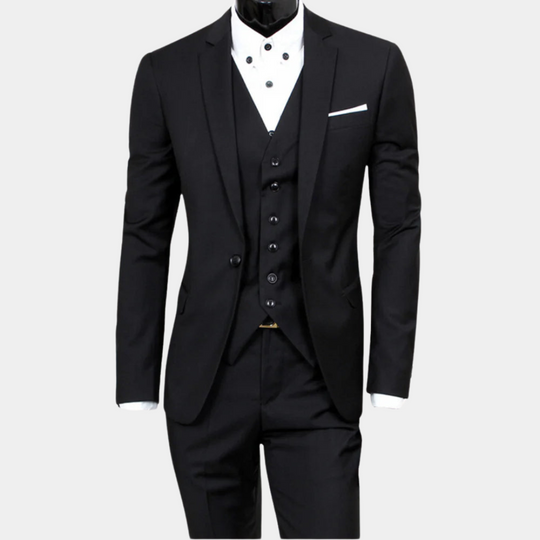 Herren Anzug Dreiteilig Slim Fit Für Hochzeit Und Feste