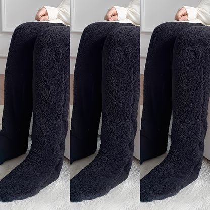 Damen warme Overknee-Wintersocken