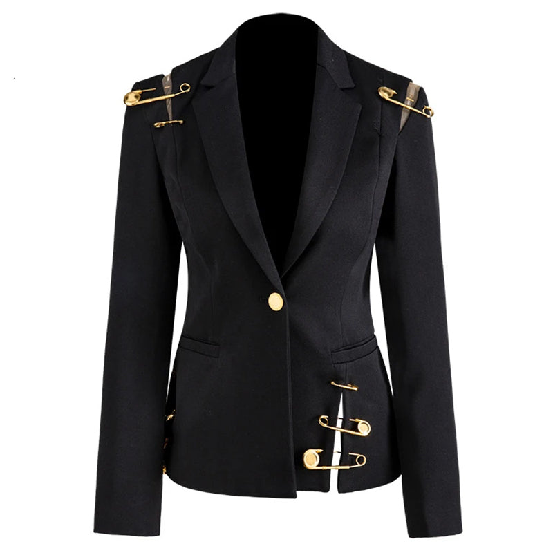 Damen Blazer Im Modernen Design