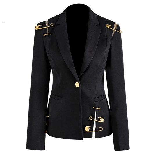 Damen Blazer Im Modernen Design
