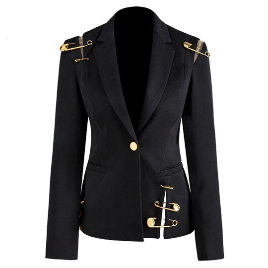 Damen Blazer Im Modernen Design