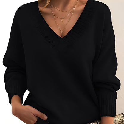 Damen Kaschmirpullover Weicher Strickpullover