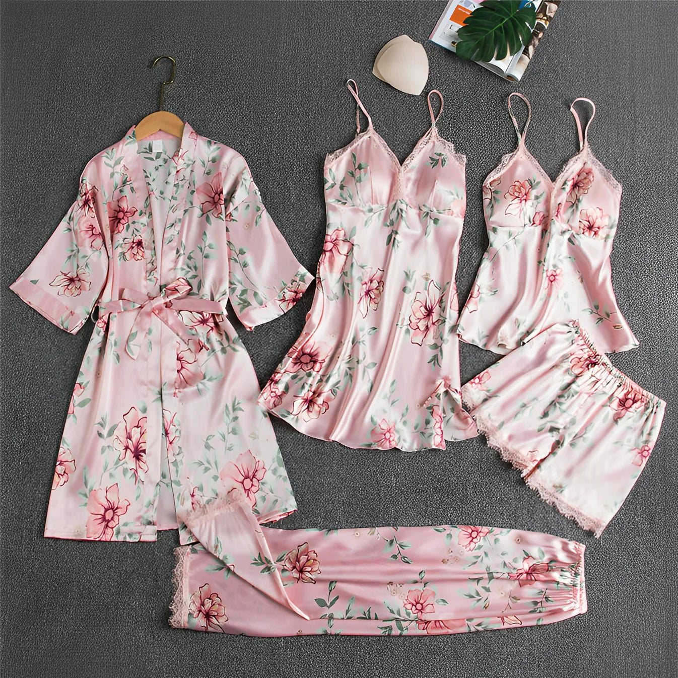 Luxuriöses Sexy Damen-Pyjama-Set