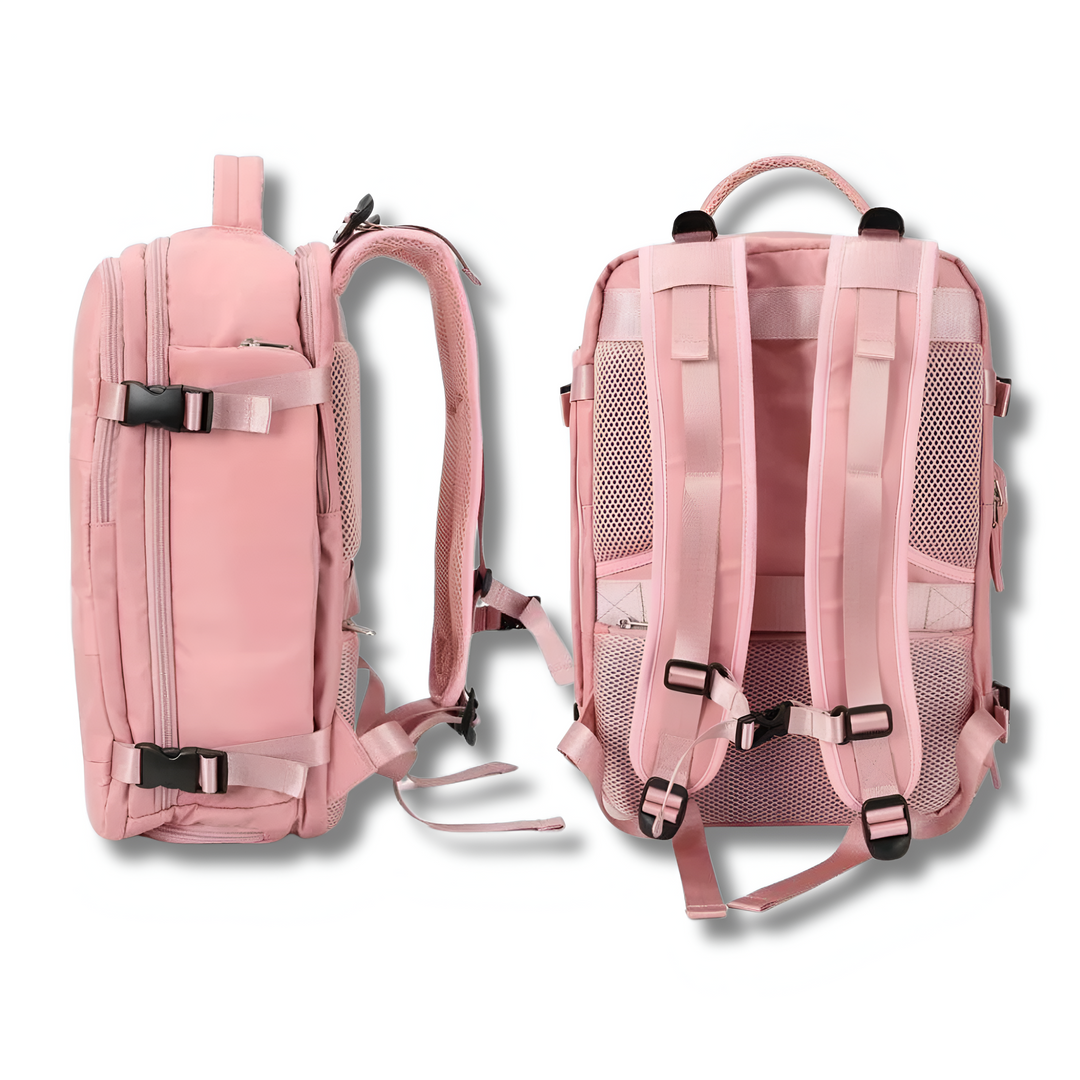 Multifunktionaler Reiserucksack mit USB-Anschluss für Damen