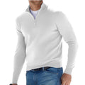 Herren Kaschmir Strickjacke mit Reißverschluss