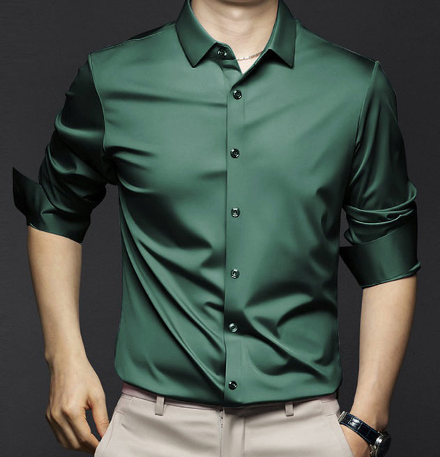 Herren Hemd Knitterfrei Mit Klassischem Schnitt