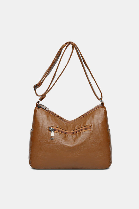 Strukturierte elegante Schultertasche für Damen
