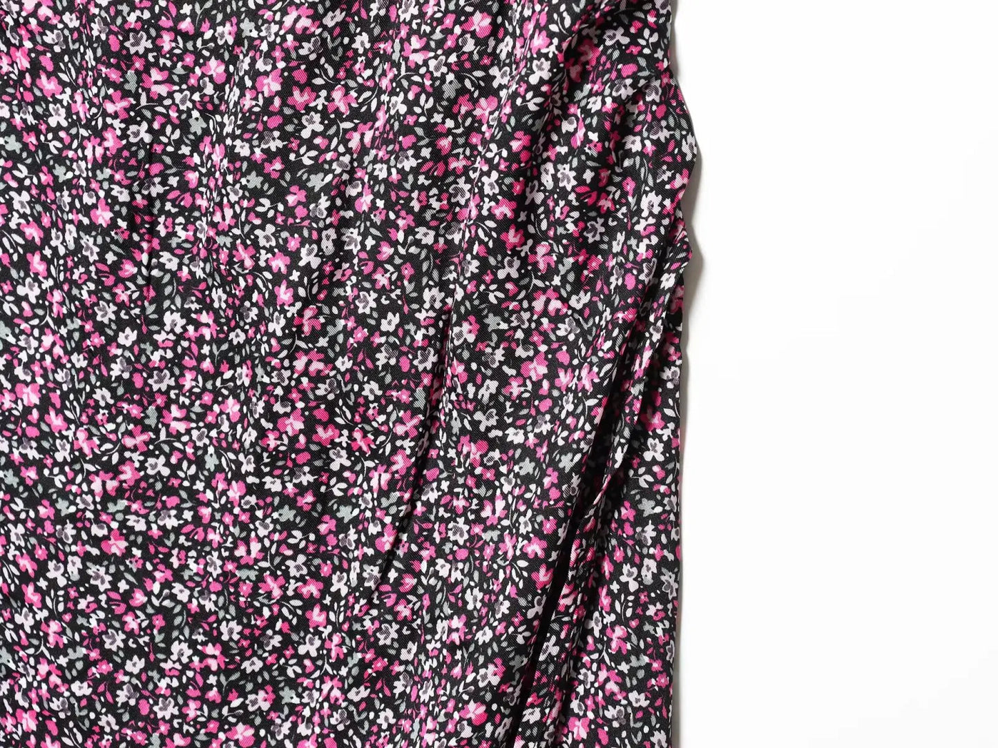 Damen V-Ausschnitt Floral Chiffon Trägerkleid Bohemian Sommer Strandbekleidung