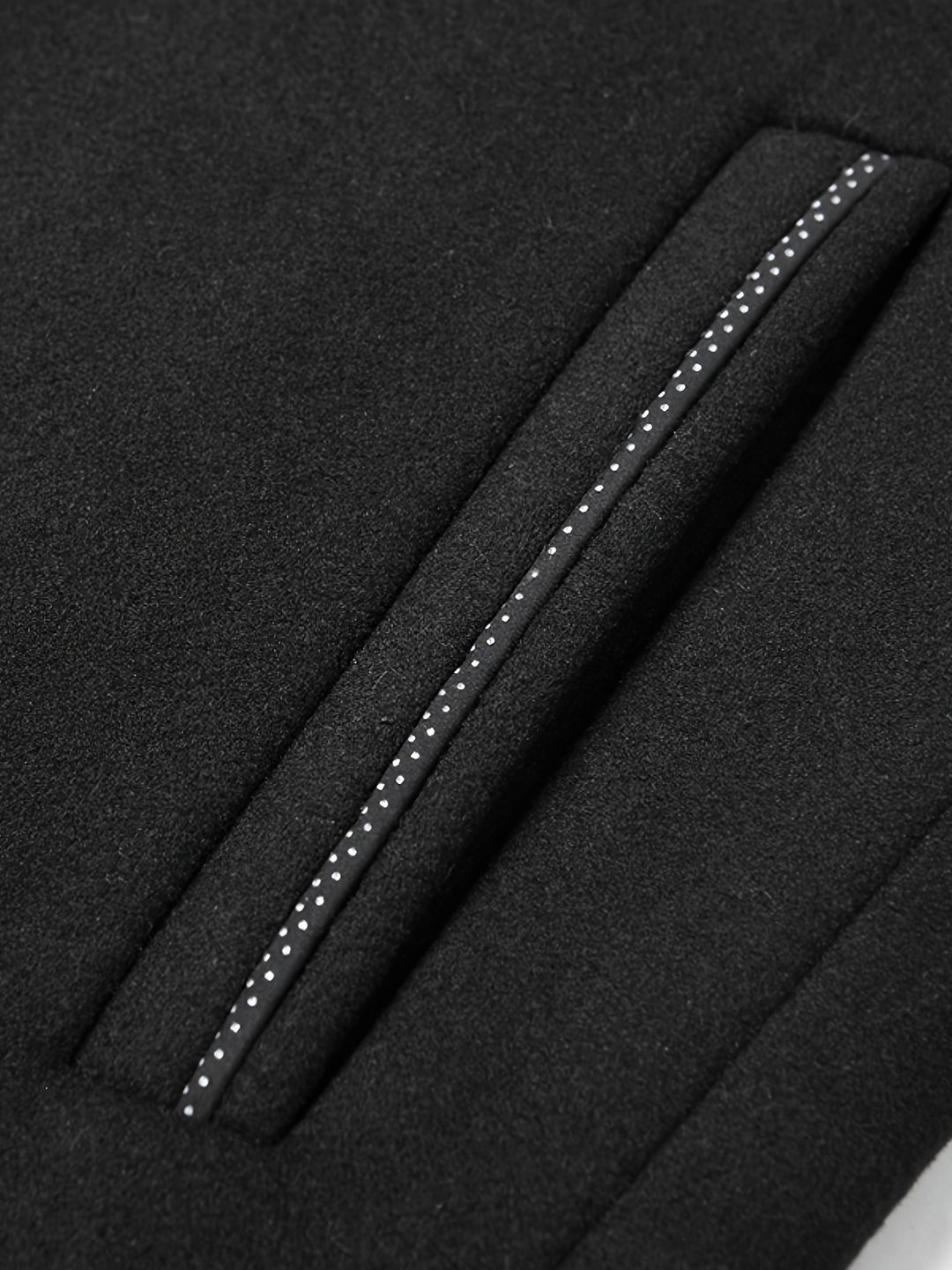 Einreihige Stehkragenjacke mit Knöpfen für Herren