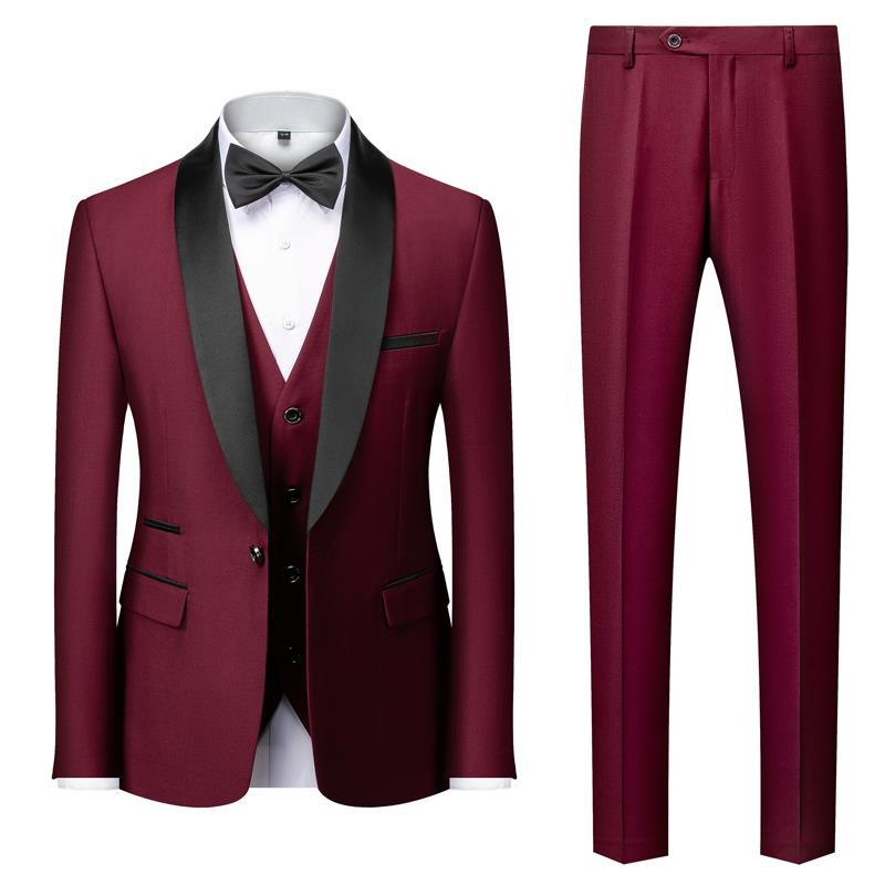 Herren Klassischer Anzug Mit Moderner Silhouette