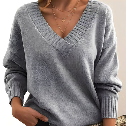 Damen Kaschmirpullover Weicher Strickpullover
