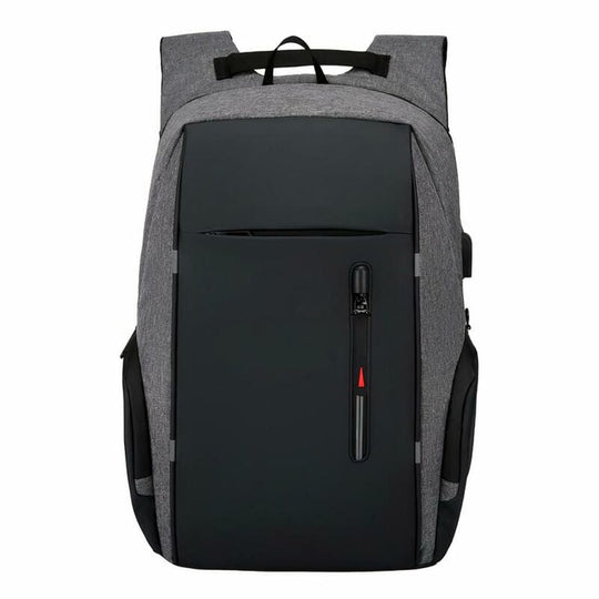 Wasserabweisender USB-Lade-Rucksack für Herren