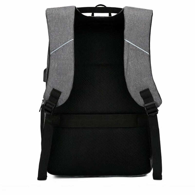 Wasserabweisender USB-Lade-Rucksack für Herren