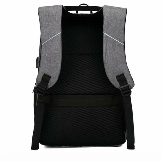 Wasserabweisender USB-Lade-Rucksack für Herren