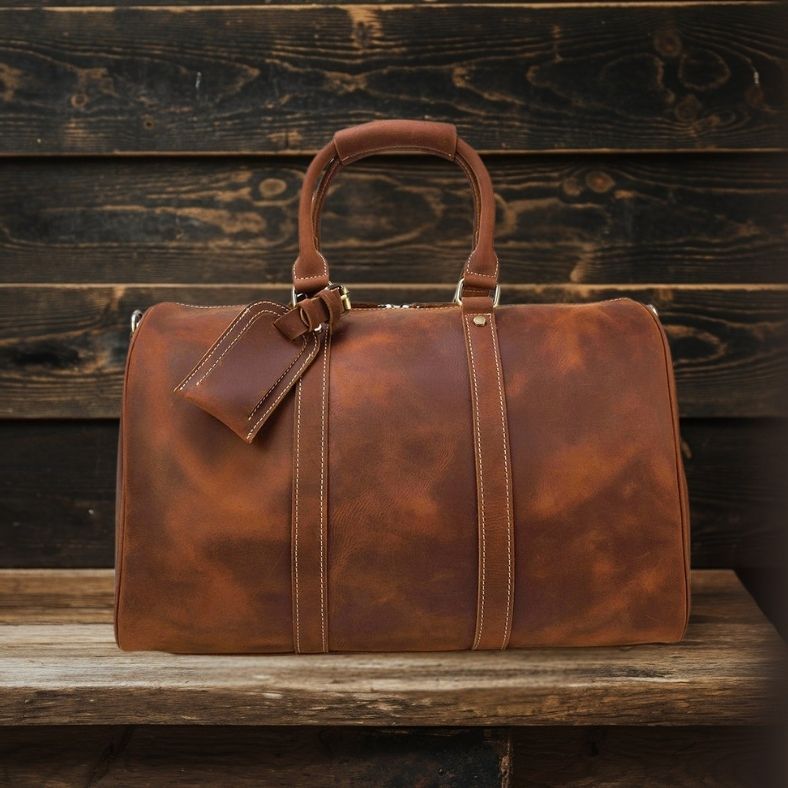 Hochwertige Vintage Reisetasche für Herren