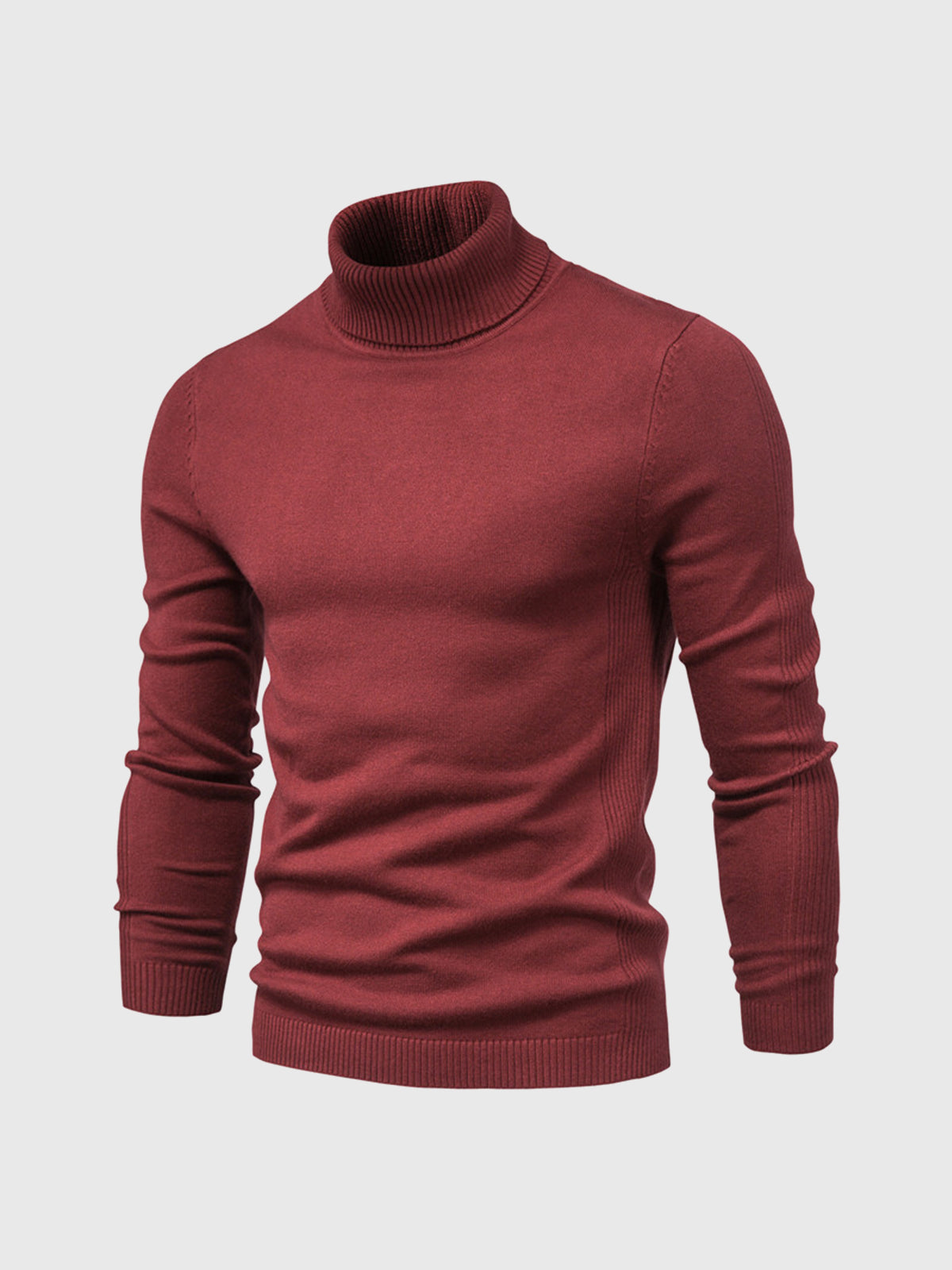 Rollkragenpullover mit zeitlosem Design für Herren