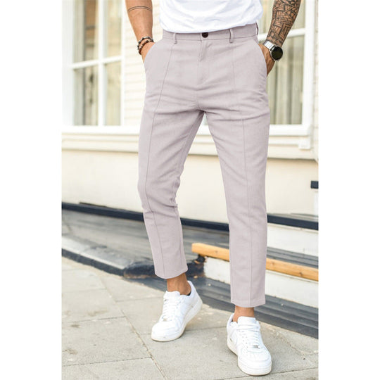 Herren Freizeithose Im Legeren Stil