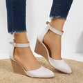 Damen Spitzen Sandalen Elegante Feminine Sommer Schuhe