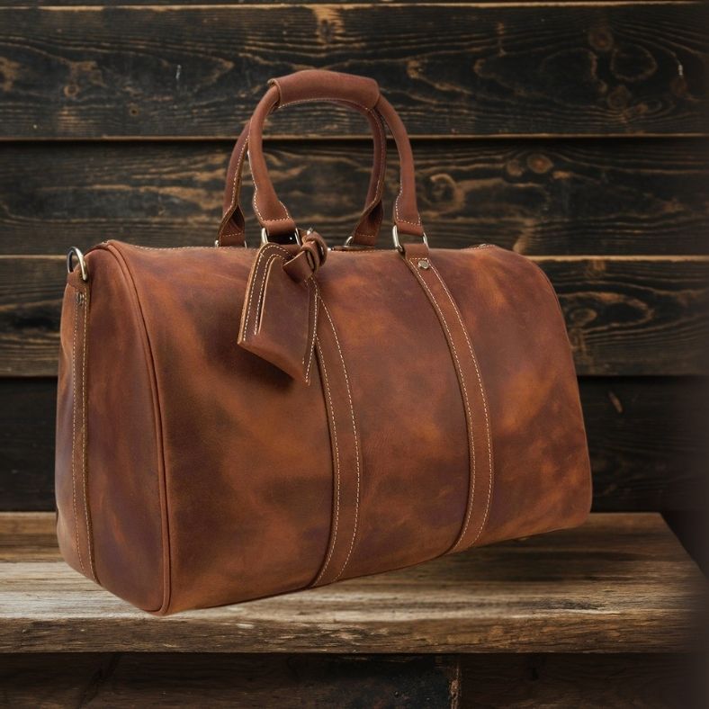 Hochwertige Vintage Reisetasche für Herren
