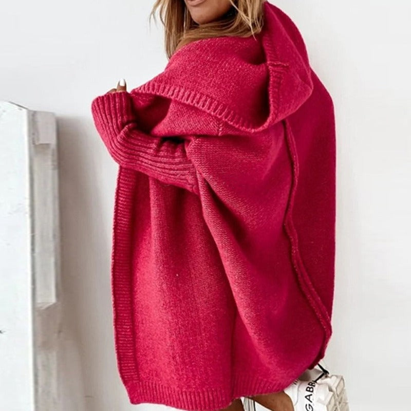 Damen Strick Cardigan Mit Oversize Schnitt